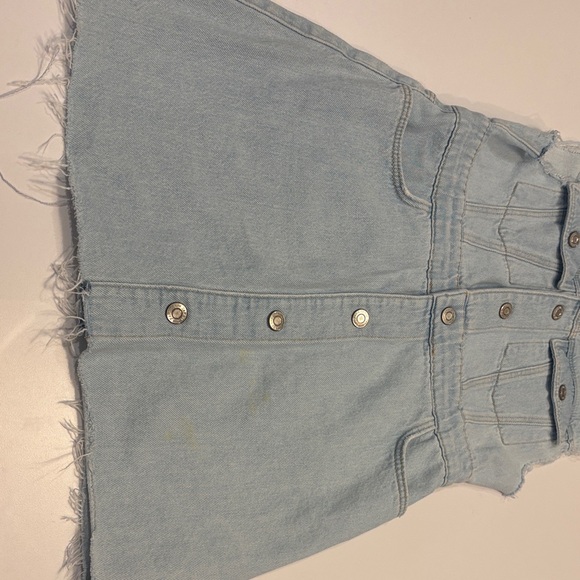 Zara Light Blue Denim sleeveless Girls size 11-12 Casual Dress - Picture 4 of 6